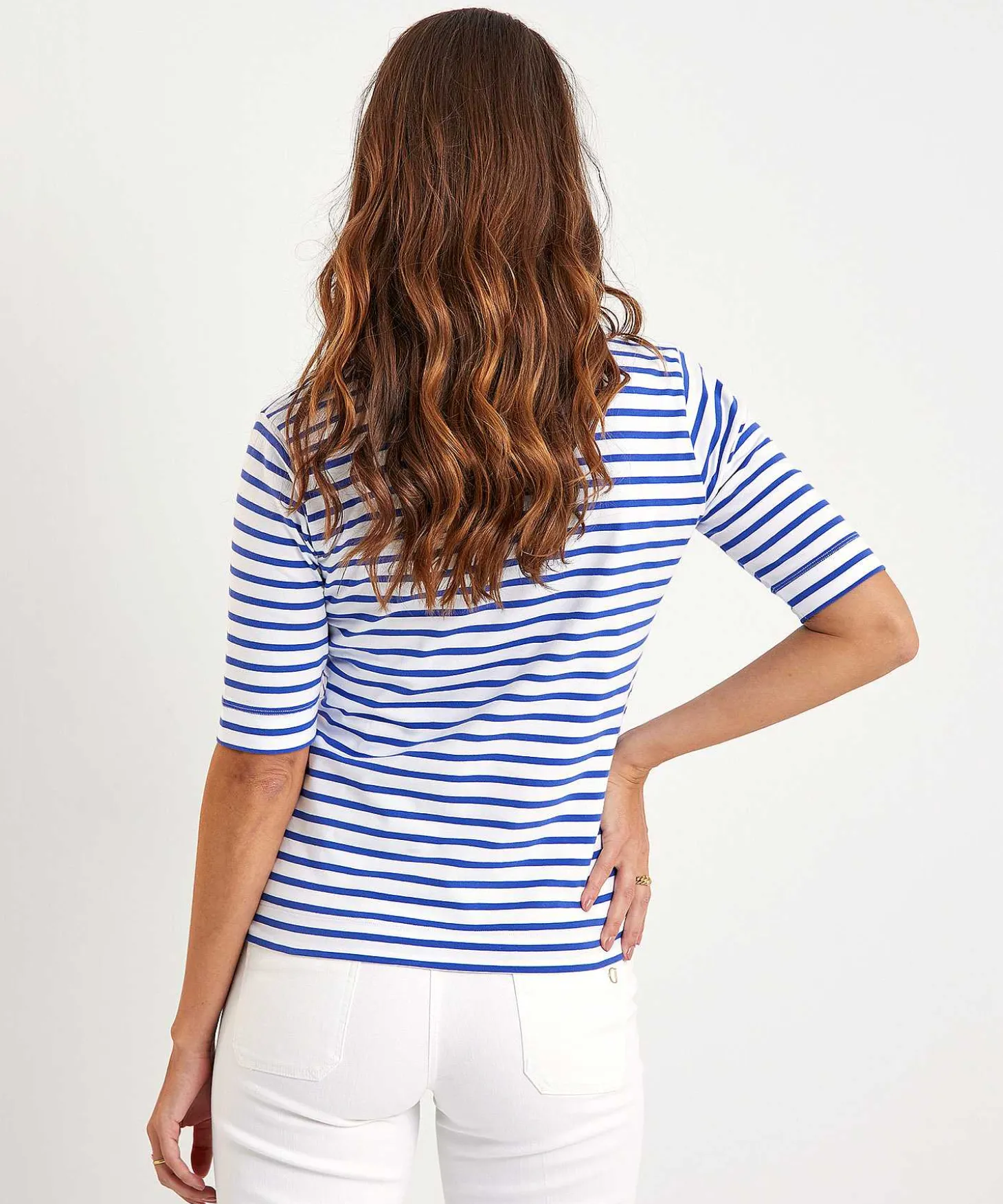 Camisa * Tulip Manga Corta Rayas Bretonas