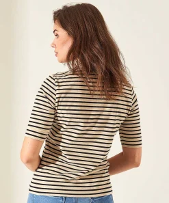 Camisa * Tulip Manga Corta Rayas Bretonas