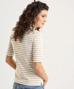 Camisa * Tulip Manga Corta Rayas Bretonas