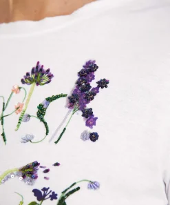 Camisa Con Estampado Floral Y Letras De Marc Cain