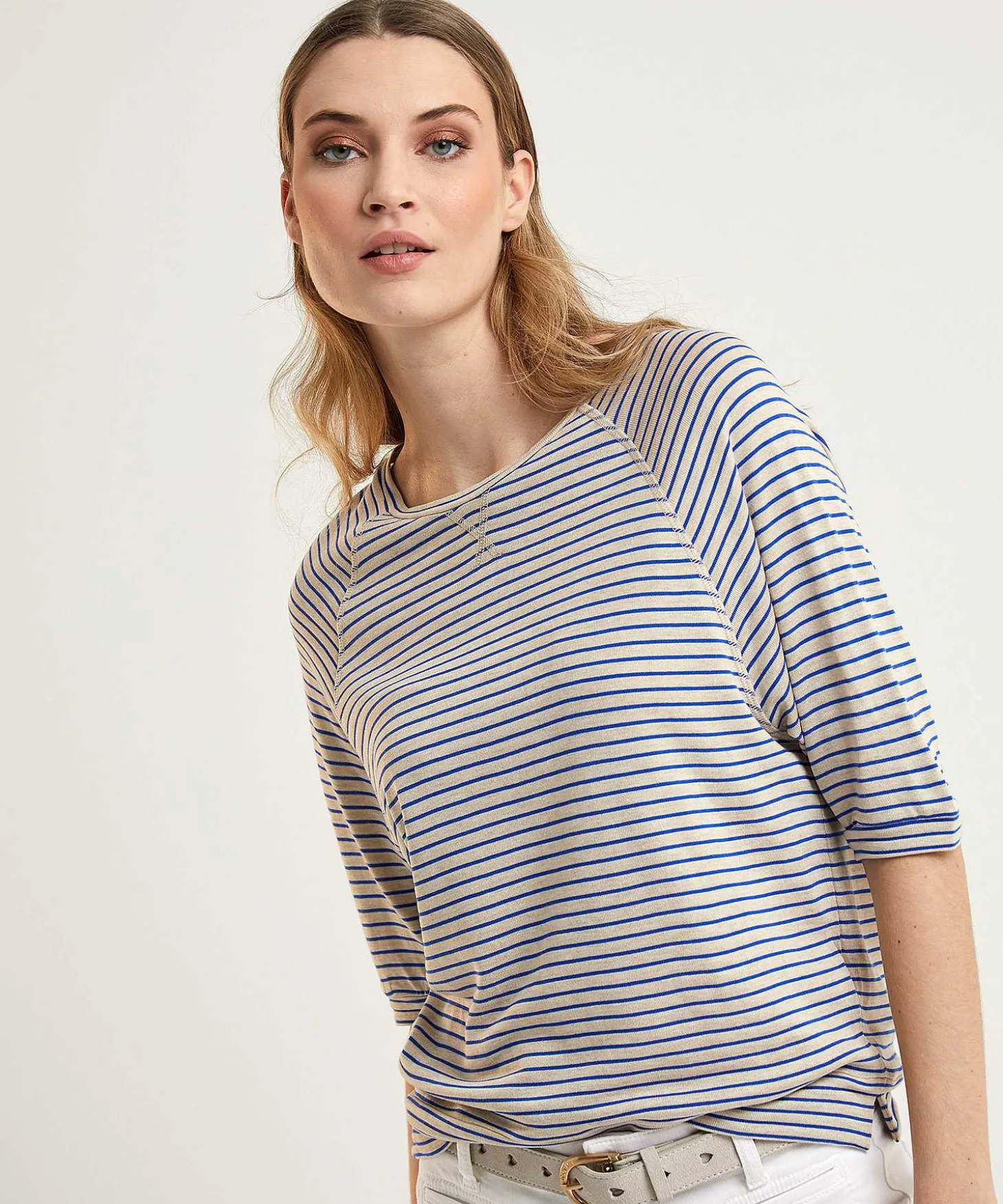 Camisa Con Raya Neva De By-Bar