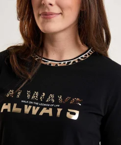 Camisa Deportiva Con Ribete Animal De Marc Cain