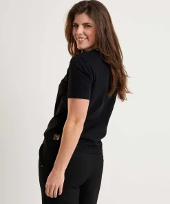 Camisa Deportiva Con Ribete Animal De Marc Cain