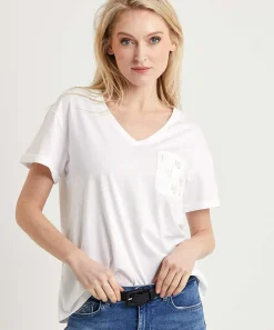 Camisa Extragrande Con Bolsillo De Liu Jo