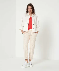 Camisa Giulia E Tu De Lino Con Cuello En V