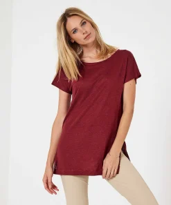 Camisa Larga De Lino Kyra Giulia