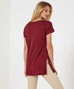Camisa Larga De Lino Kyra Giulia
