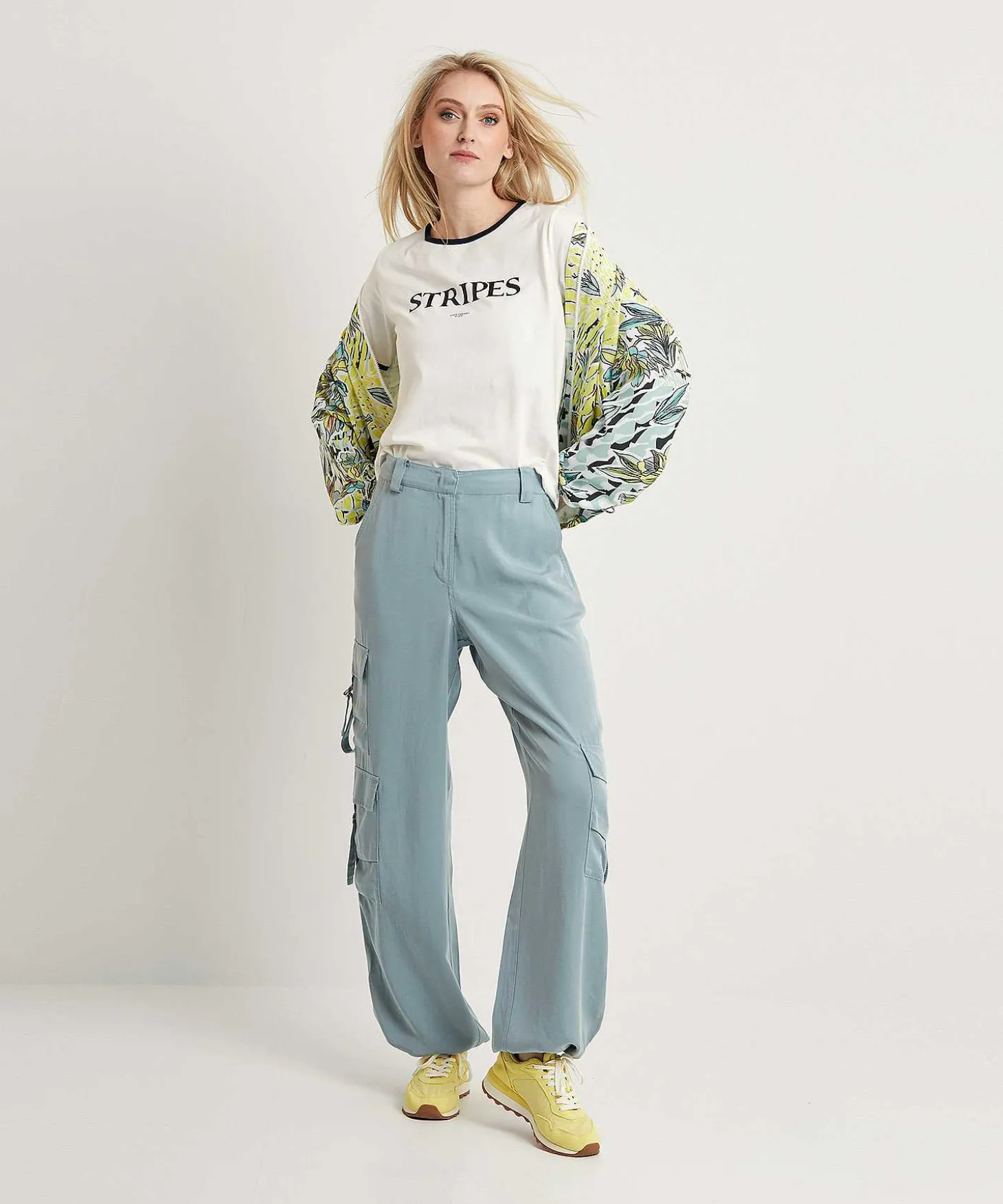 Camisa Luisa Cerano Estampado Texto