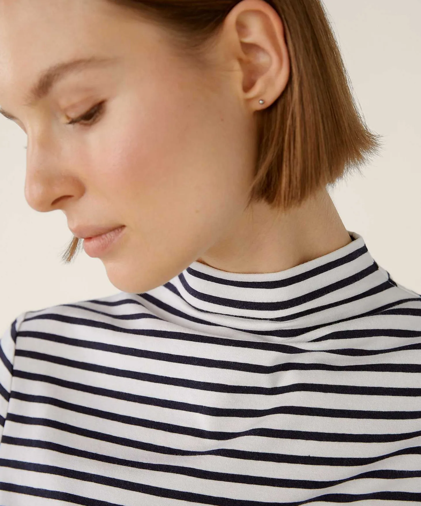 Camisa Oui A Rayas Con Cuello