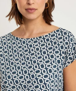 Camisa Slinky De No Man'S Land Con Estampado Retro
