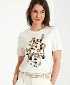 Camiseta Deportiva Marc Cain Con Estampado De Letras