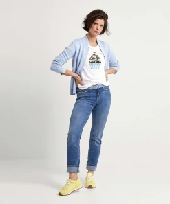 Camiseta Liu Jo Con Diamantes De Imitacion