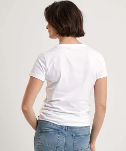 Camiseta Liu Jo Con Estampado De Purpurina Y Pedreria