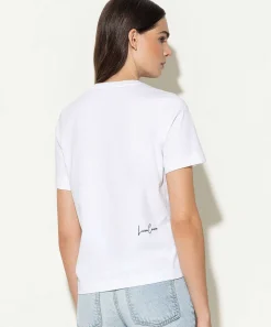 Camiseta Luisa Cerano Estampado Tropical
