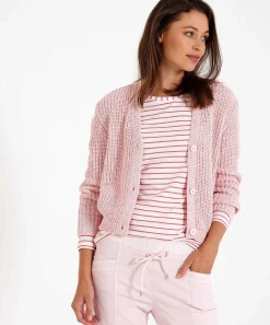 Cardigan De Hilo Con Cinta Emotions