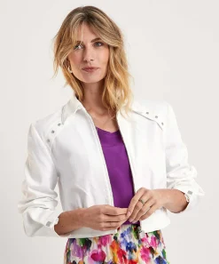 Caroline Biss Chaqueta Corta Con Tachuelas