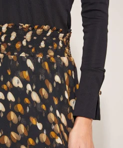 Caroline Biss Falda Corazones Lurex