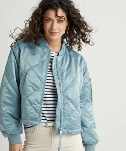 Cazadora Bomber Sedosa Beaumont Acolchada