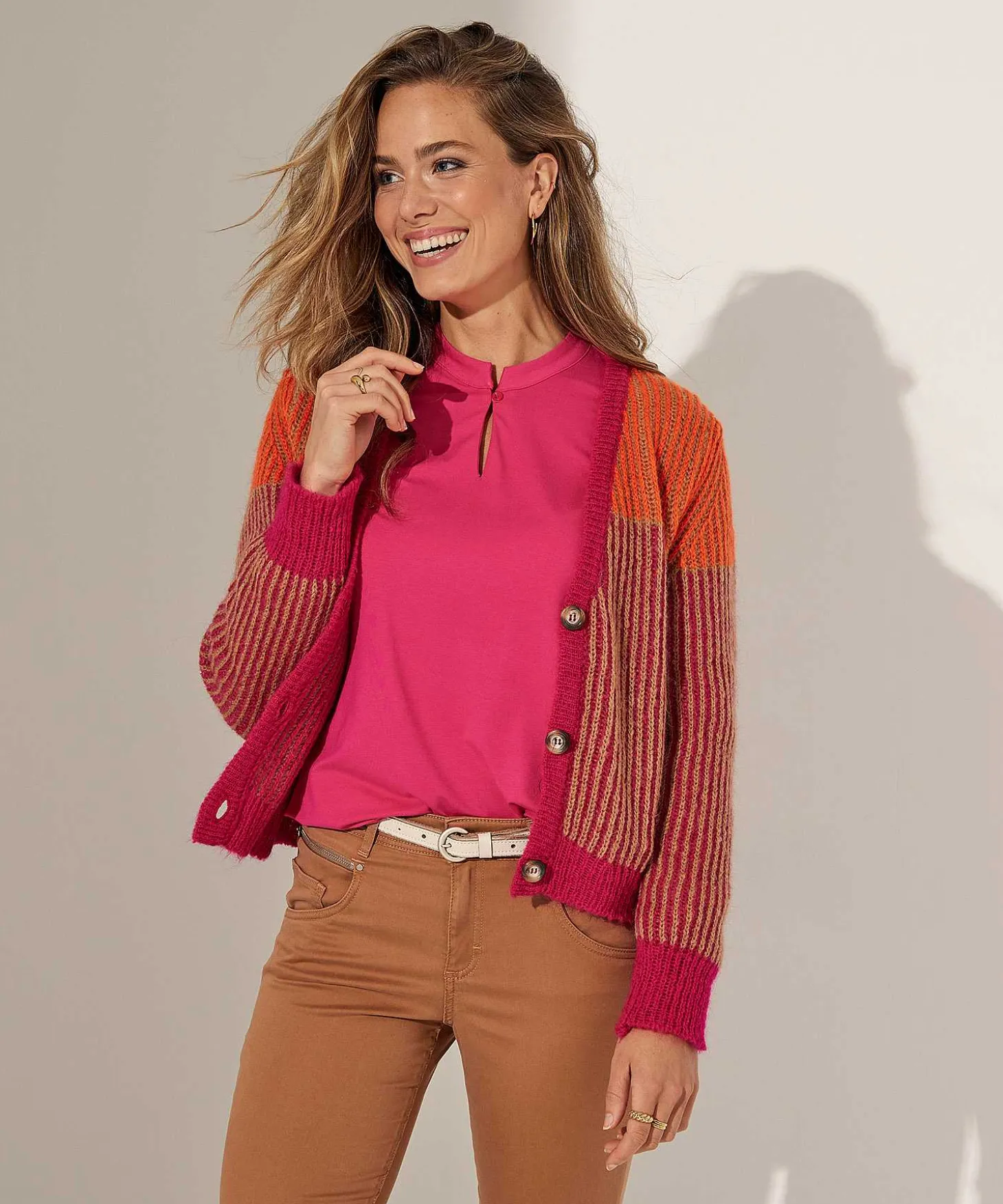 Chaleco Kyra Colorblock Perdita