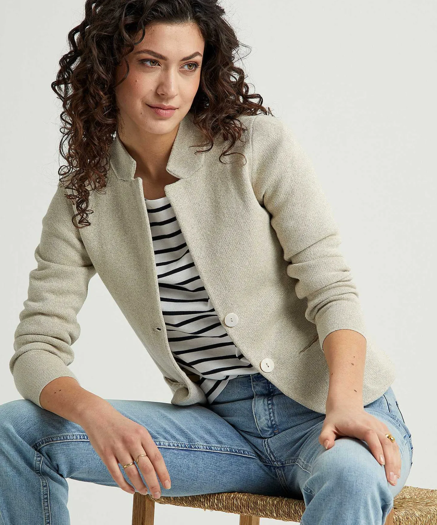 Chaleco Tipo Blazer *