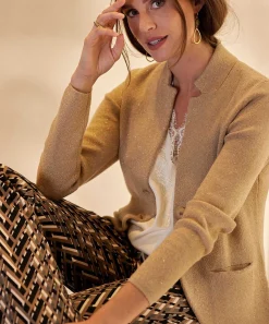 Chaleco Tipo Blazer * De Lurex