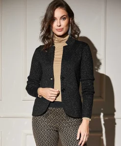 Chaleco Tipo Blazer * De Lurex