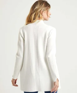 Chaleco Tipo Blazer * De Longitud Media Puntaknit