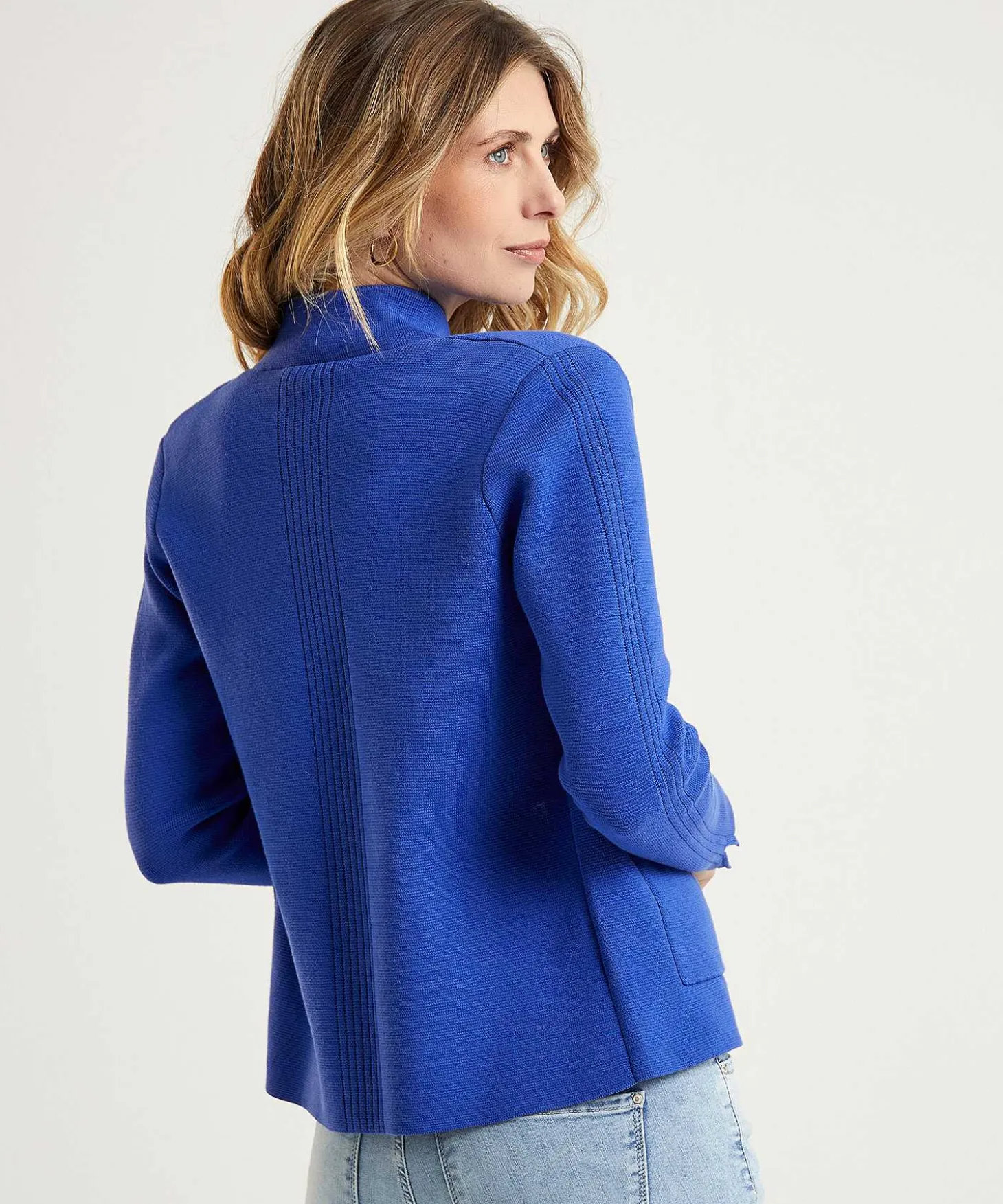 Chaleco Tipo Blazer * Puntaknit