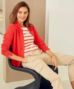Chaleco Tipo Blazer * Puntaknit