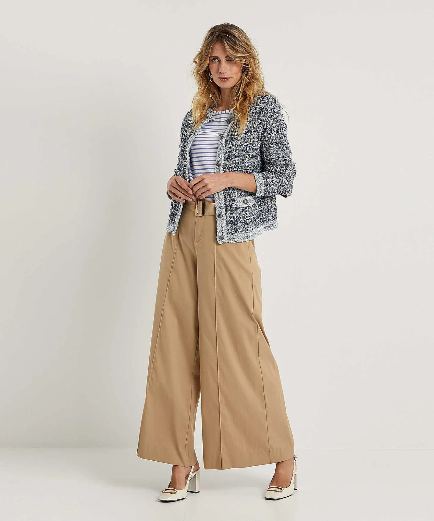 Chaleco Tipo Blazer Oui Boucle