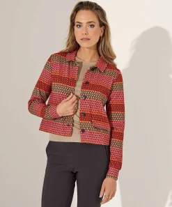 Chaqueta Kyra Estructura Multicolor Leona