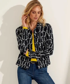 Chaqueta Kyra Geo Print Dulce