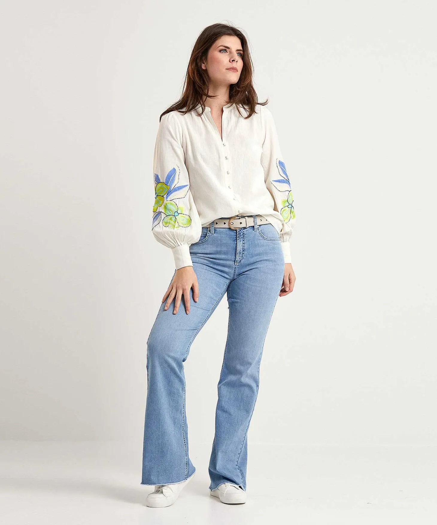Fabienne Chapot Blusa Flores Marielle