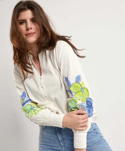Fabienne Chapot Blusa Flores Marielle