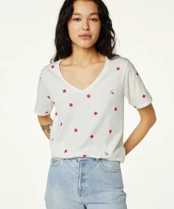 Fabienne Chapot Camiseta Con Bordado Floral Phill
