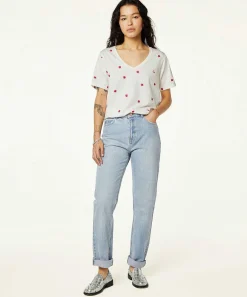 Fabienne Chapot Camiseta Con Bordado Floral Phill