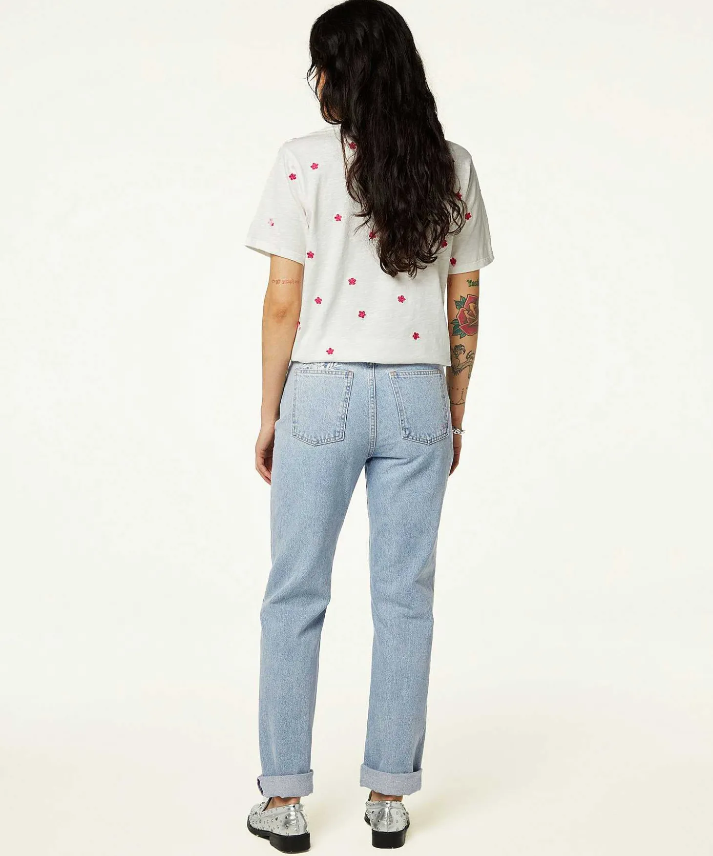 Fabienne Chapot Camiseta Con Bordado Floral Phill