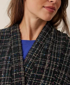 Fabienne Chapot Chaleco De Tweed De Lurex Lionel