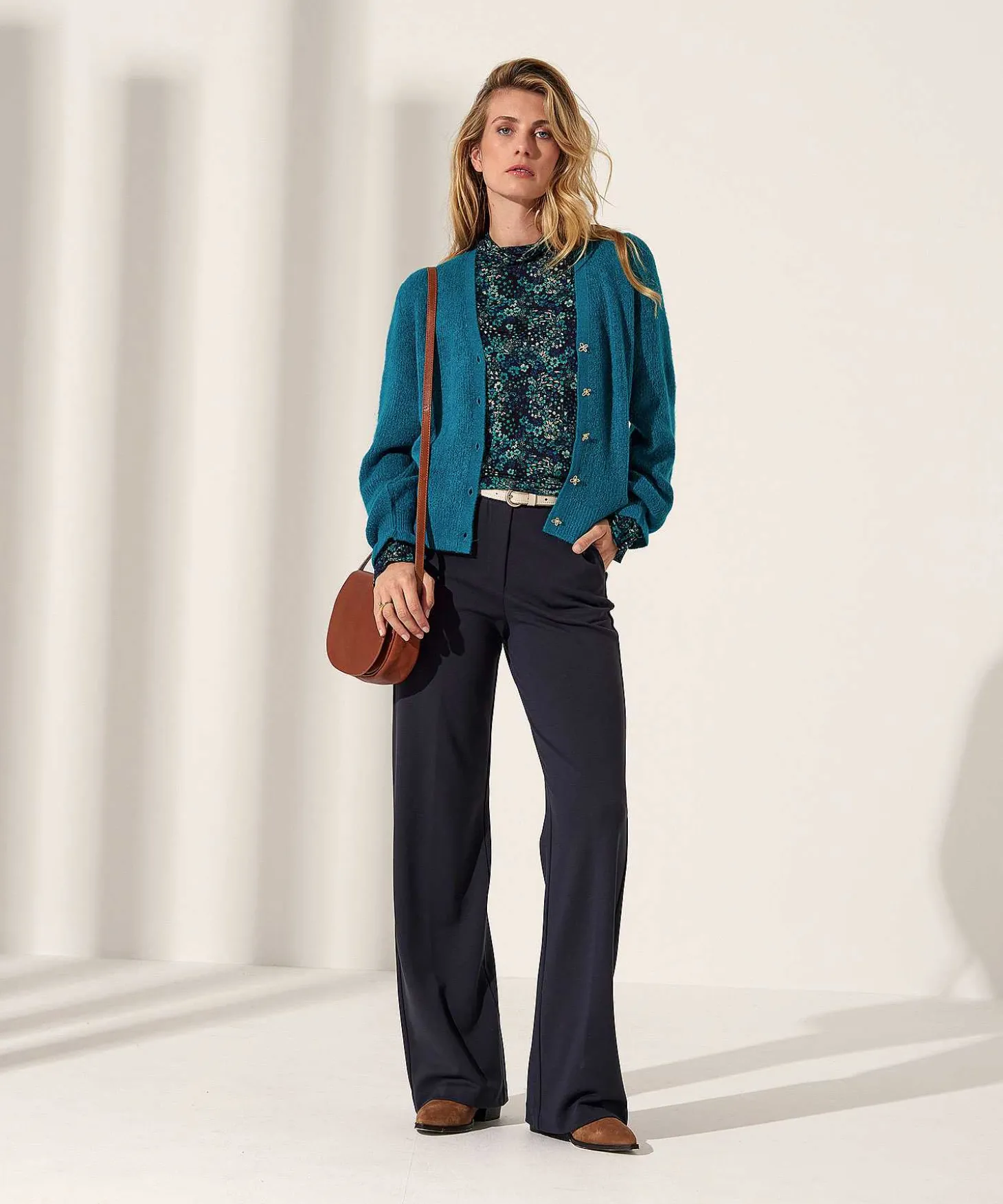 Fabienne Chapot Jersey De Cuello Alto Estampado Floral Billy