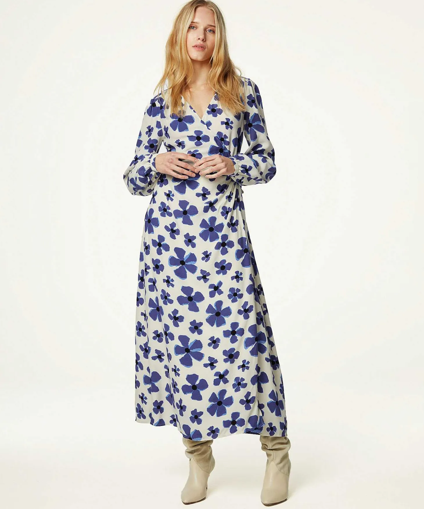 Fabienne Chapot Vestido Cruzado Nia