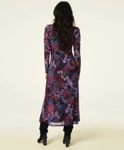 Fabienne Chapot Vestido De Malla Estampado Floral Bella