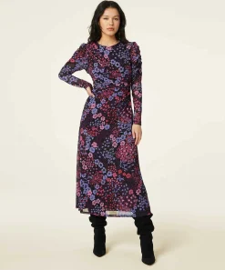 Fabienne Chapot Vestido De Malla Estampado Floral Bella