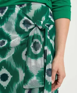 Falda Cruzada De Malla Kyra Tie-Dye Sandra