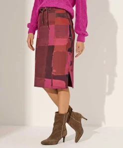 Falda De Buceo Kyra Abstract Noella