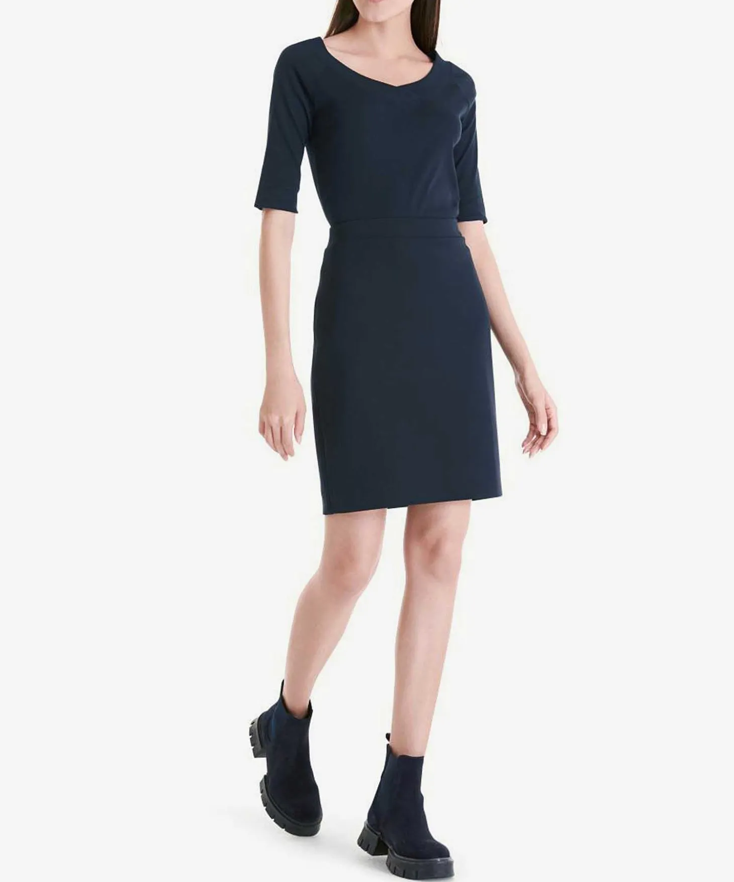 Falda De Punto Marc Cain Elastica