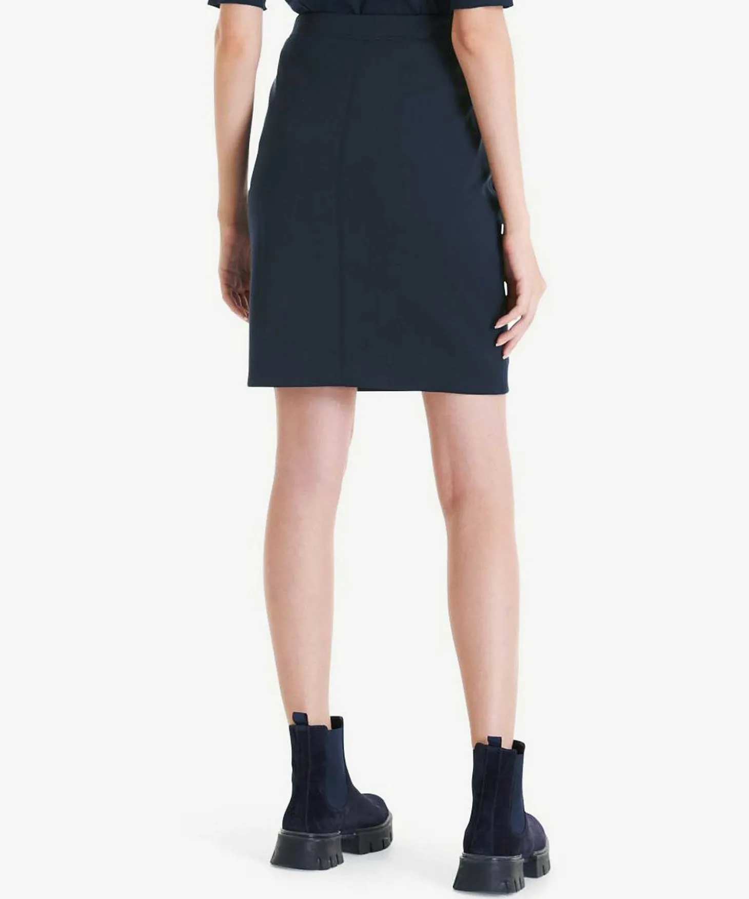 Falda De Punto Marc Cain Elastica