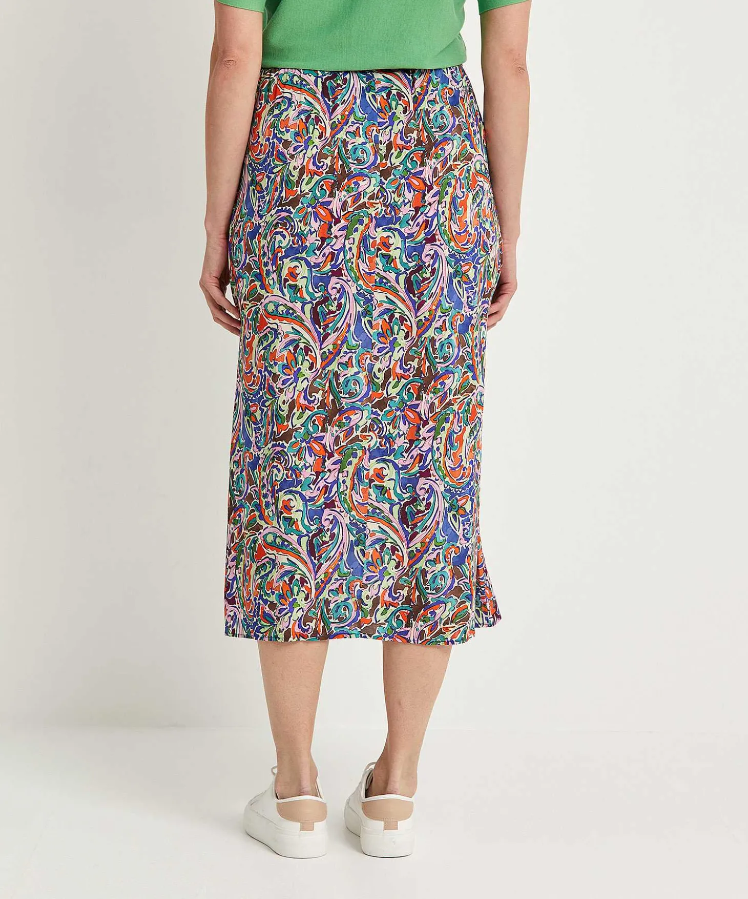 Falda Giulia E Tu Multicolor Paisley