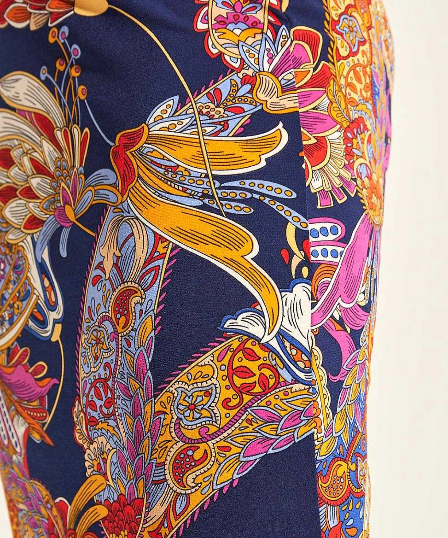 Falda Giulia E Tu Slinky Paisley Multicolor