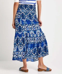 Falda Kyra Estampado Ikat Veronique