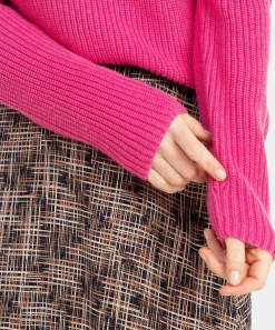 Falda Larga Kyra Con Estampado Grafico Sita